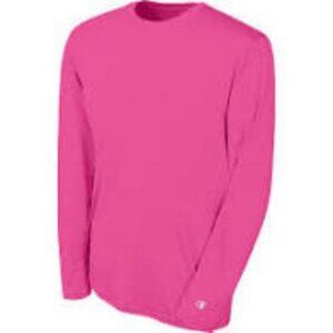 Champion pink long sleeve athletic shirt size girls X-Large